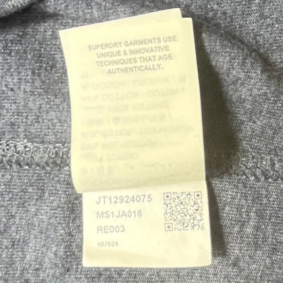 Superdry | Men’s Large | “Original Superdry Number 1 Co” Blue Crewneck T-Shirt - Picture 10 of 11